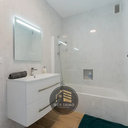 Apartment Joffre T2 Centre - Climatisation - Tv 120cm
