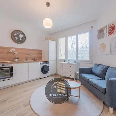 Apartment Joffre T2 Centre - Climatisation - Tv 120cm Grenoble